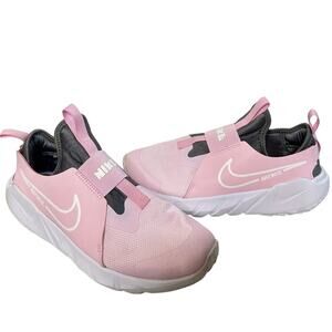 Nike Size 6 Youth Kids Girl Pink Gray Flex Runner 2 Sneaker Shoe Athletic School